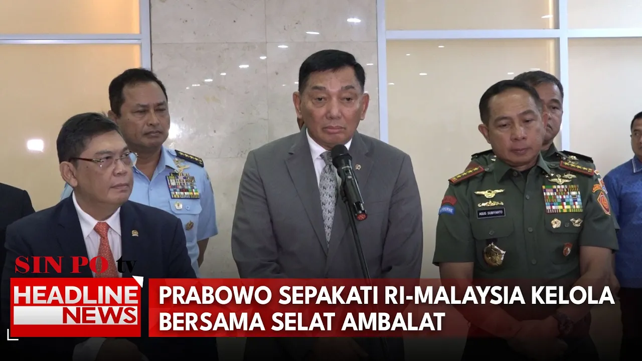Prabowo Sepakati RI-Malaysia Kelola Bersama Selat Ambalat