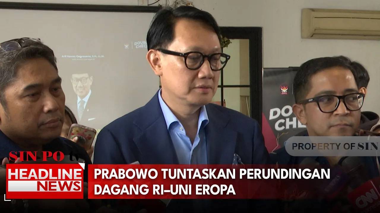 Prabowo Tuntaskan Perundingan Dagang RI–Uni Eropa