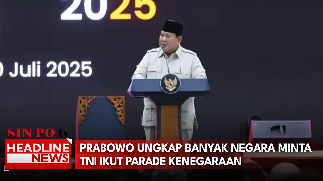 Prabowo Ungkap Banyak Negara Minta TNI Ikut Parade Kenegaraan