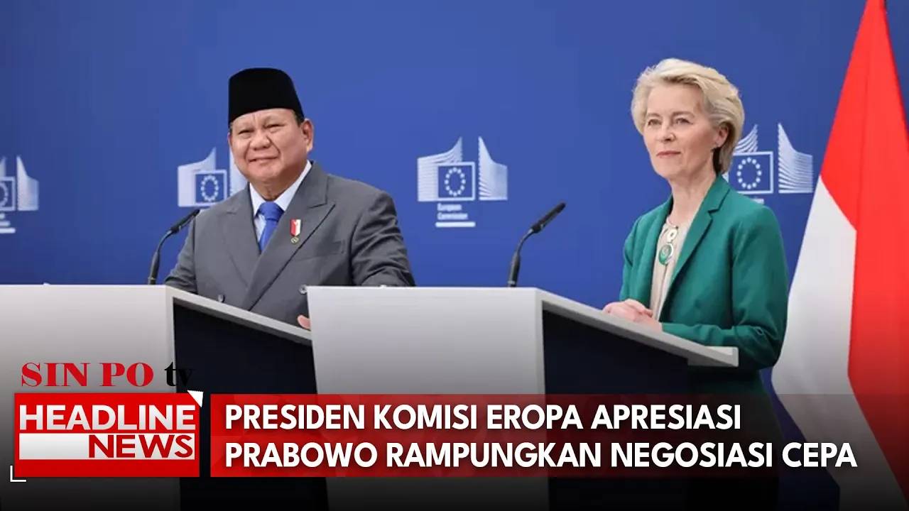Presiden Komisi Eropa Apresiasi Prabowo Rampungkan Negosiasi CEPA