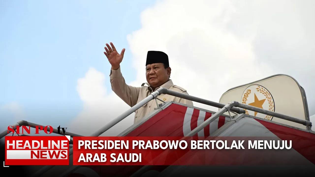 Presiden Prabowo Bertolak Menuju Arab Saudi