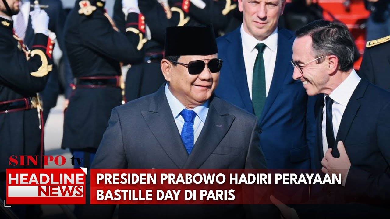 Presiden Prabowo Hadiri Perayaan Bastille Day di Paris