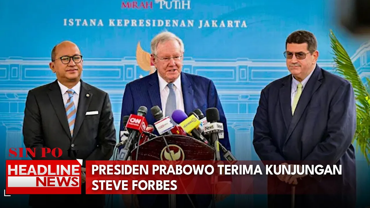 Presiden Prabowo Terima Kunjungan Steve Forbes