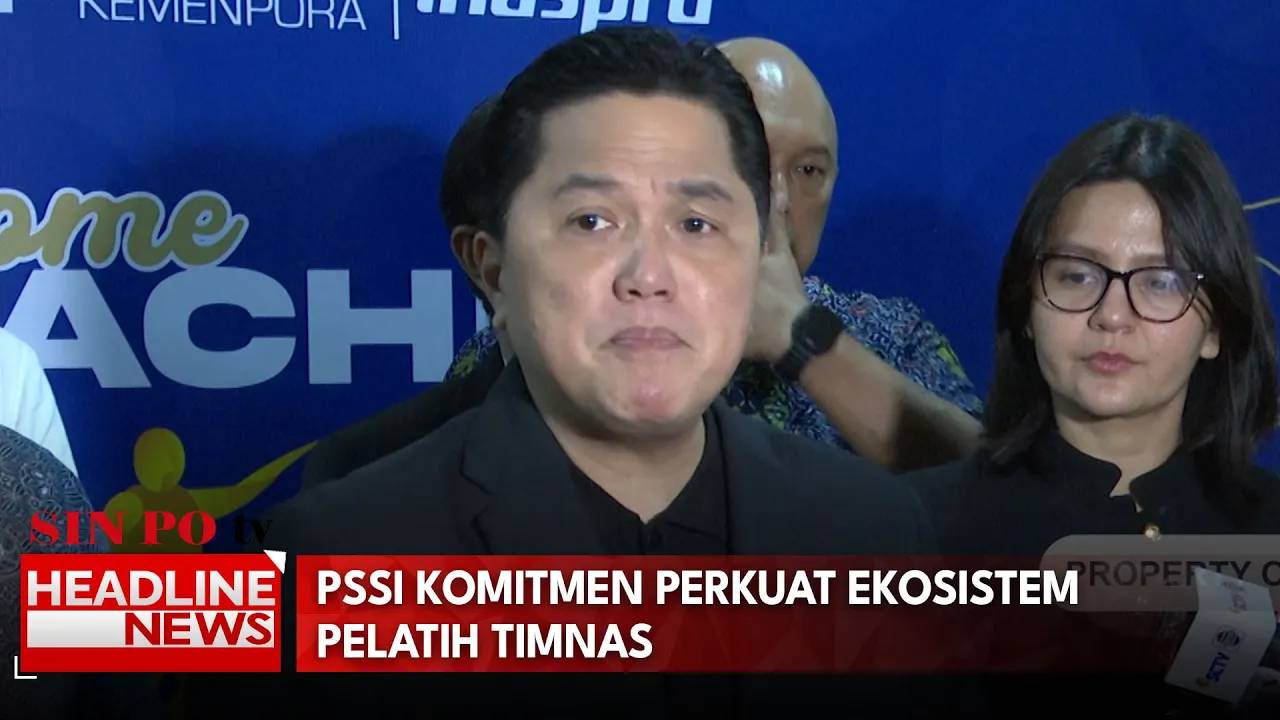 PSSI Komitmen Perkuat Ekosistem Pelatih Timnas