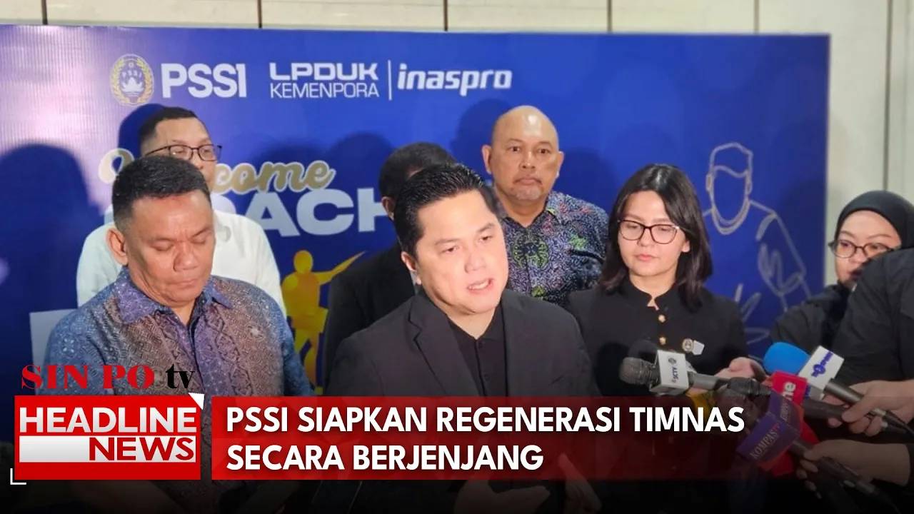 PSSI Siapkan Regenerasi Timnas Secara Berjenjang