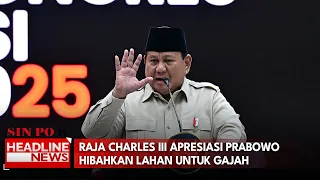 Raja Charles III Apresiasi Prabowo Hibahkan Lahan untuk Gajah