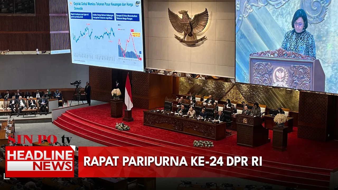 Rapat Paripurna Ke-24 DPR RI