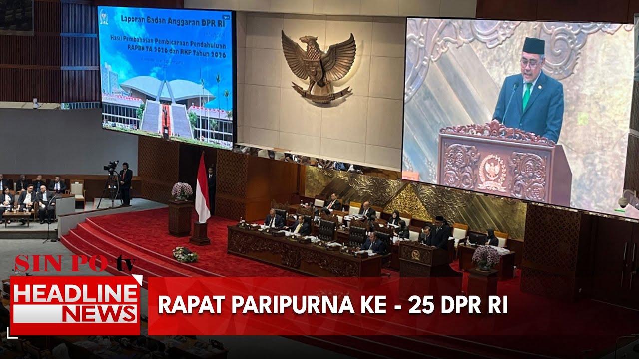 Rapat Paripurna Ke - 25 DPR RI