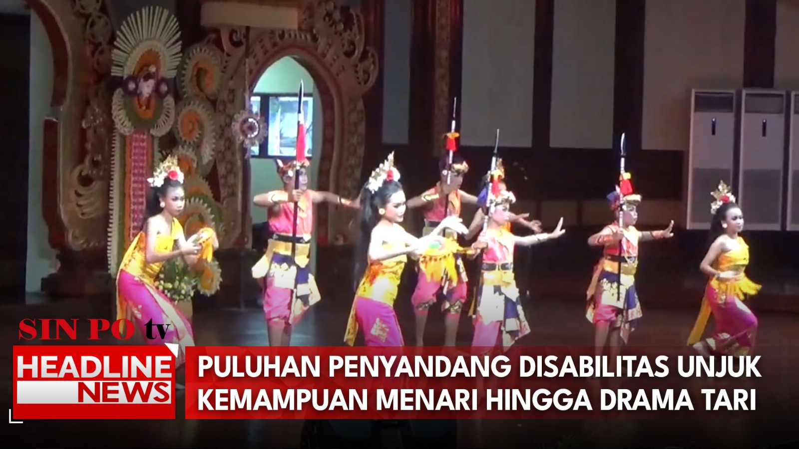 Sambut Hari Anak Nasional, Puluhan Penyandang Disabilitas Unjuk Kemampuan Tari dan Drama