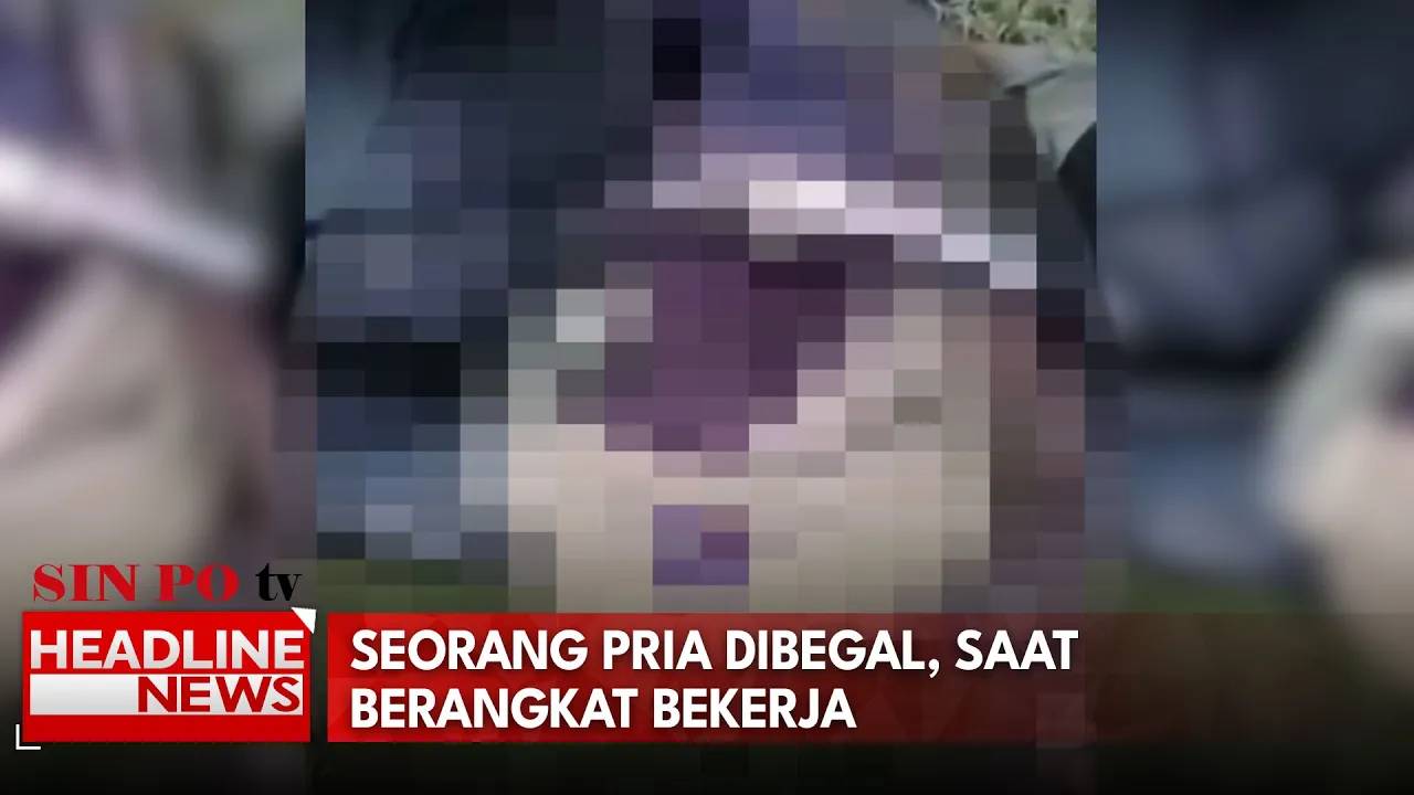 Seorang Pria Dibegal, Saat Berangkat Bekerja
