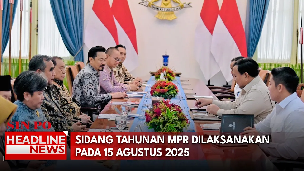 Sidang Tahunan MPR Dilaksanakan Pada 15 Agustus 2025