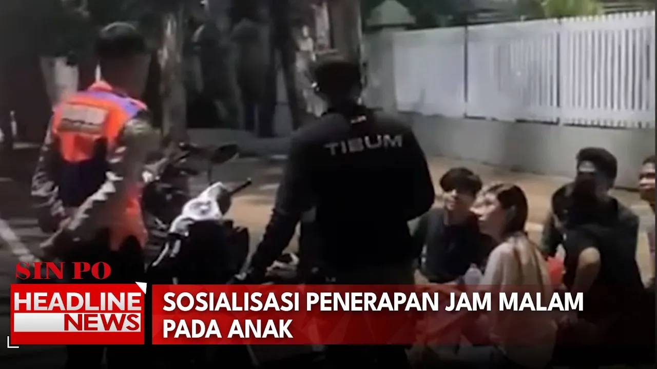 Sosialisasi Penerapan Jam Malam Pada Anak