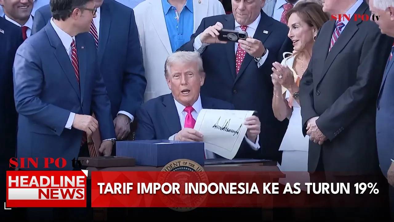 Tarif Impor Indonesia ke AS Turun 19%