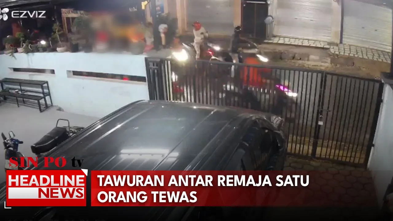 Tawuran Antar Remaja Satu Orang Tewas