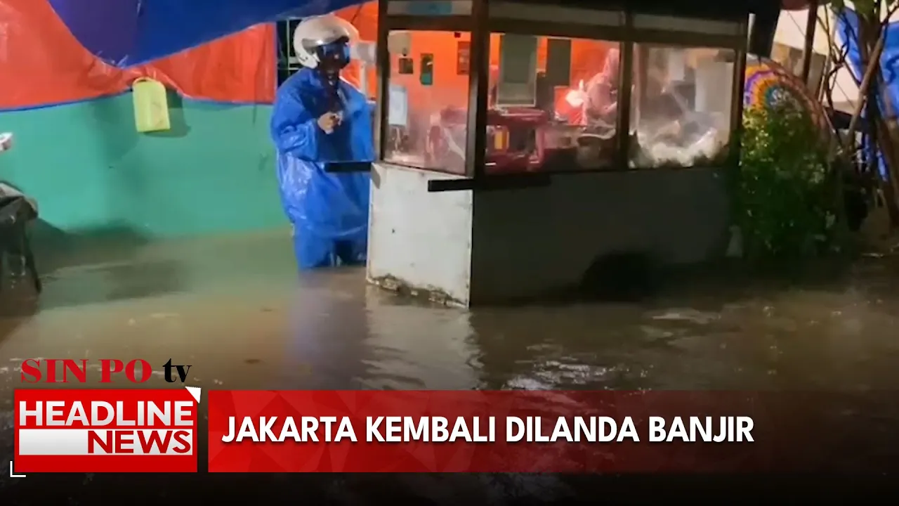 Tempat Usaha Terendam Banjir