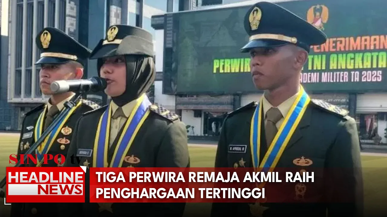 Tiga Perwira Remaja Akmil Raih Penghargaan Tertinggi