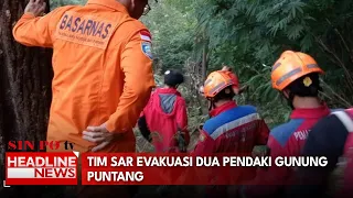 Tim SAR Evakuasi Dua Pendaki Gunung Puntang