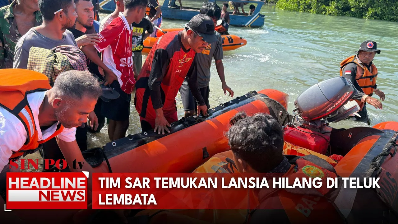 Tim SAR Temukan Lansia Hilang Di Teluk Lembata
