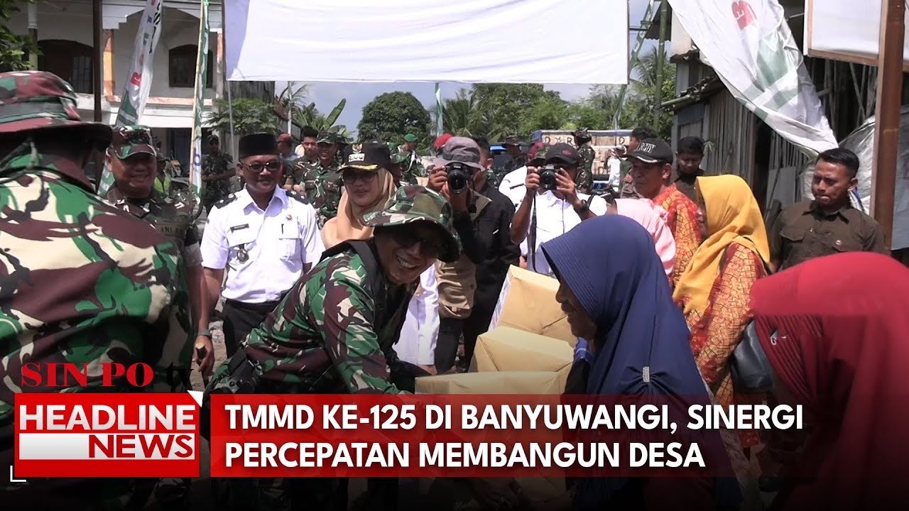 TMMD KE-125 Di Banyuwangi, Sinergi Percepatan Membangun Desa