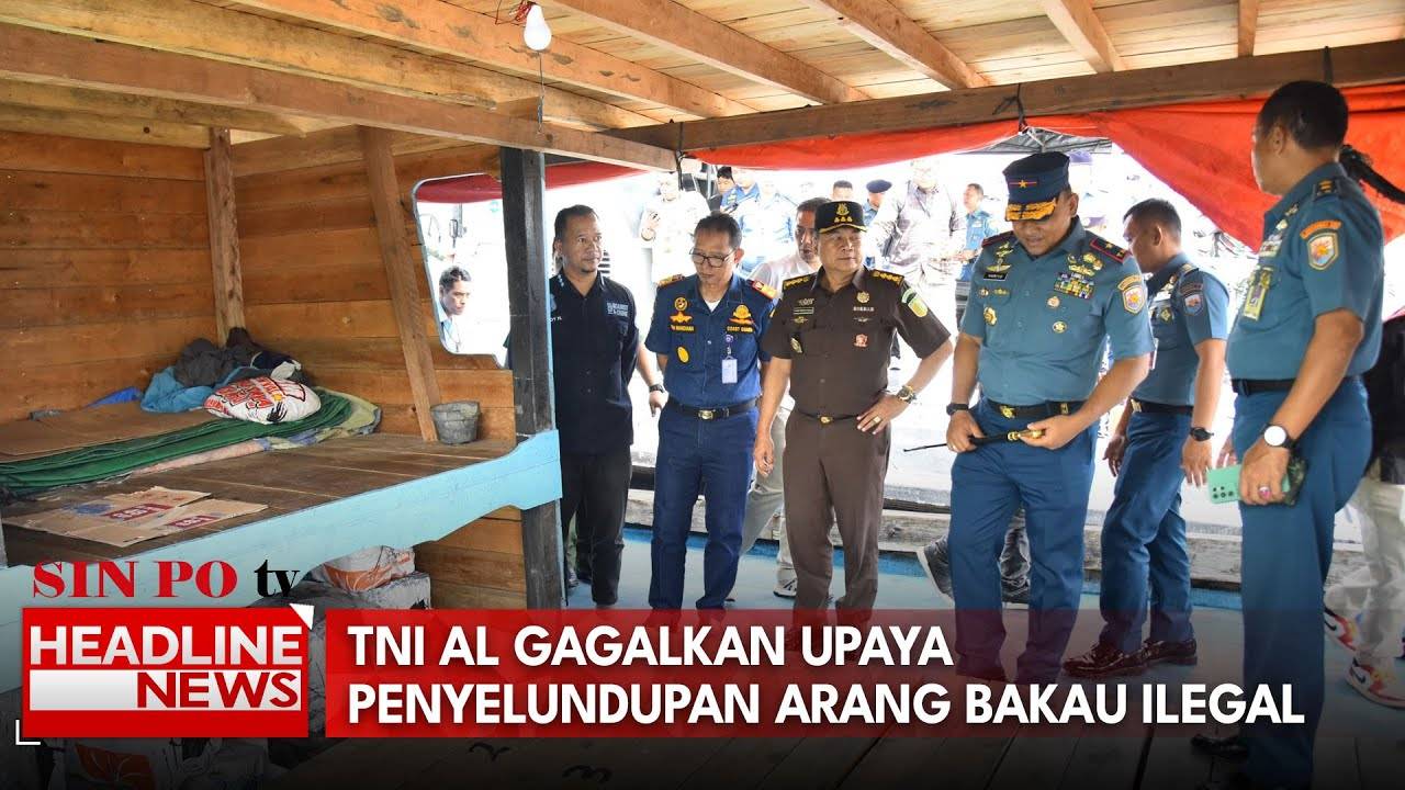 TNI AL Gagalkan Upaya Penyelundupan Arang Bakau Ilegal