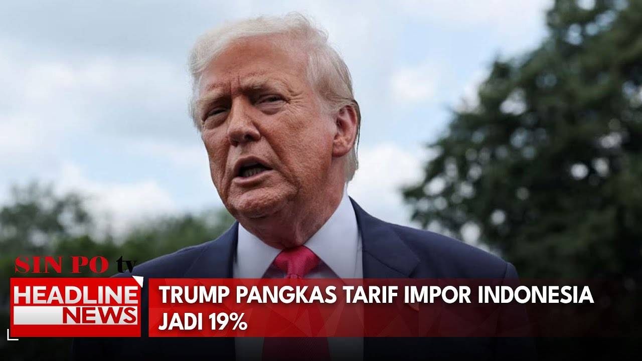 Trump Pangkas Tarif Impor Indonesia Jadi 19%