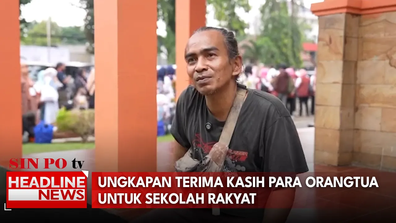 Ungkapan Terima Kasih Para Orangtua Untuk Sekolah Rakyat
