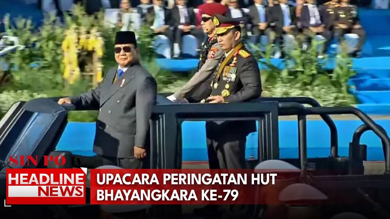 Upacara Peringatan HUT Bhayangkara ke-79
