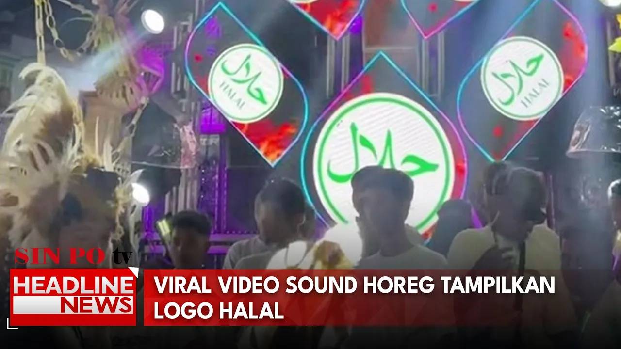 Viral Video Sound Horeg Tampilkan Logo Halal