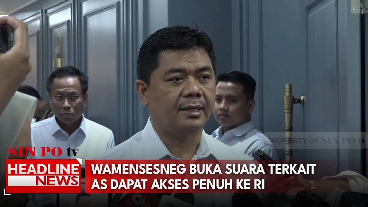 Wamensesneg Buka Suara Terkait AS Dapat Akses Penuh Ke RI