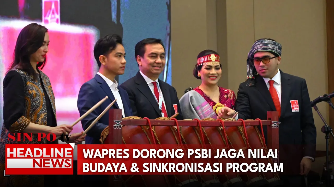 Wapres Dorong PSBI Jaga Nilai Budaya & Sinkronisasi Program