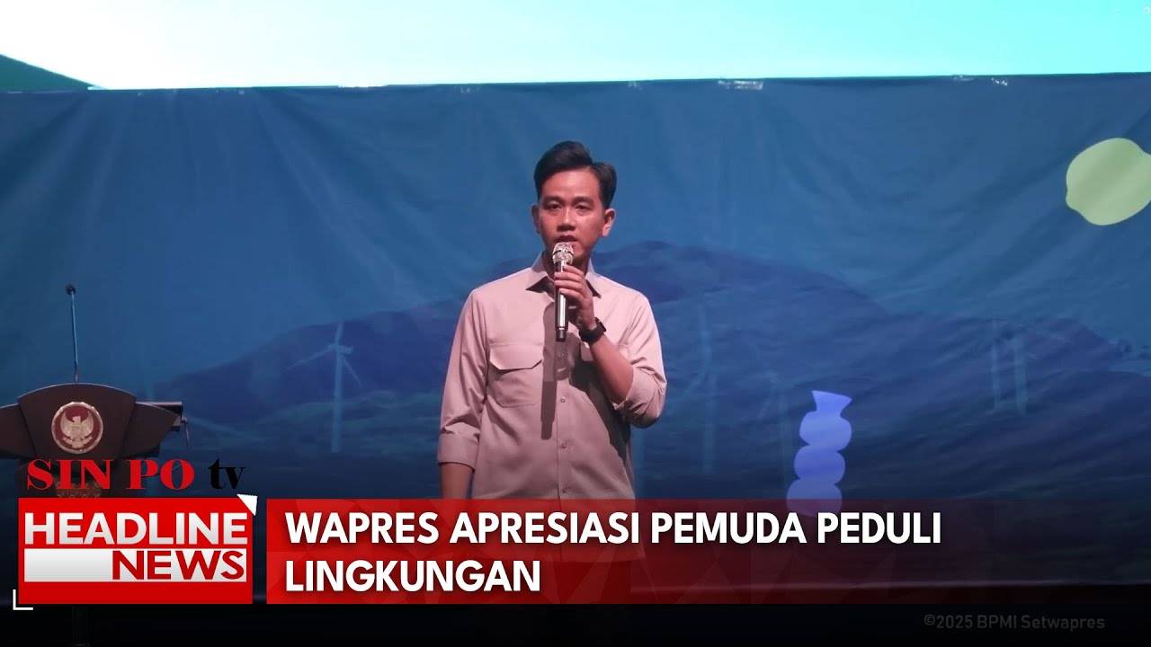 Wapres Gibran Apresiasi Pemuda Peduli Lingkungan