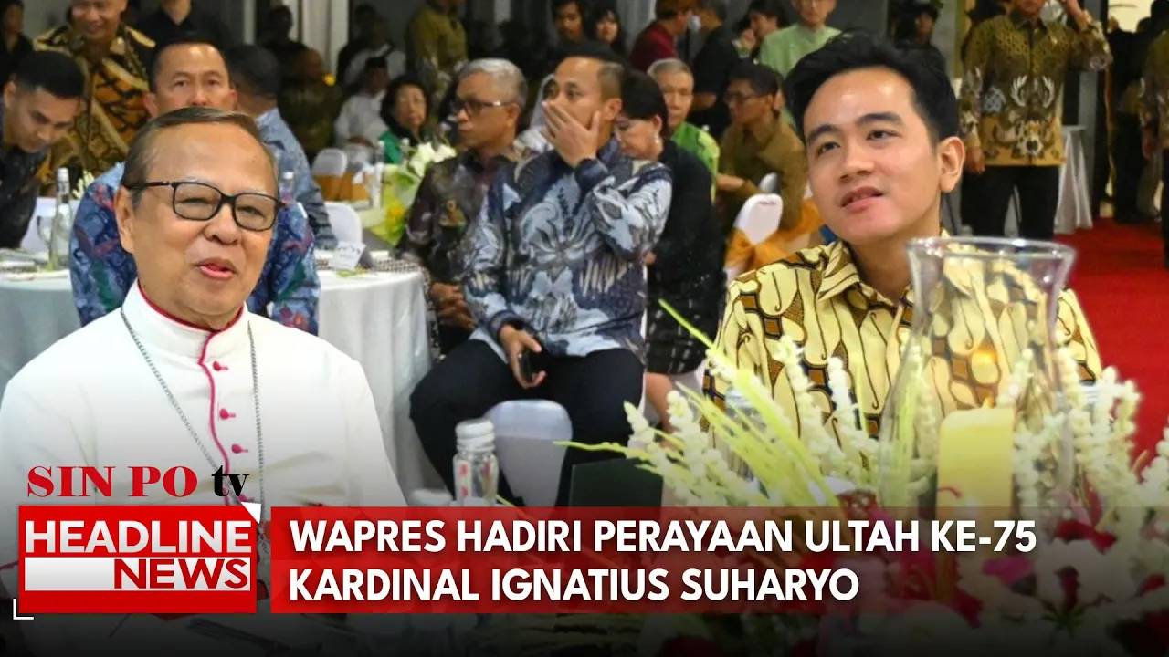 Wapres Hadiri Perayaan Ultah Ke-75 Kardinal Ignatius Suharyo