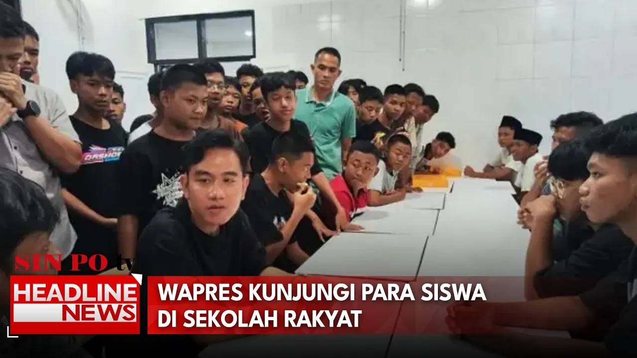 Wapres Kunjungi Para Siswa Di Sekolah Rakyat