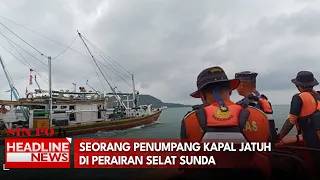 1 Penumpang KMP Mufidah Asal Karawang Jatuh Dari Kapal di Perairan Selat Sunda