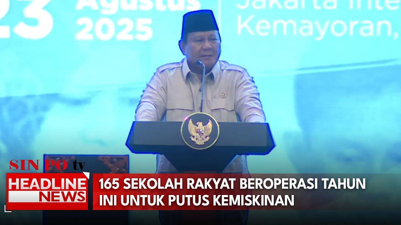 165 Sekolah Rakyat Beroperasi Tahun Ini Untuk Putus Kemiskinan