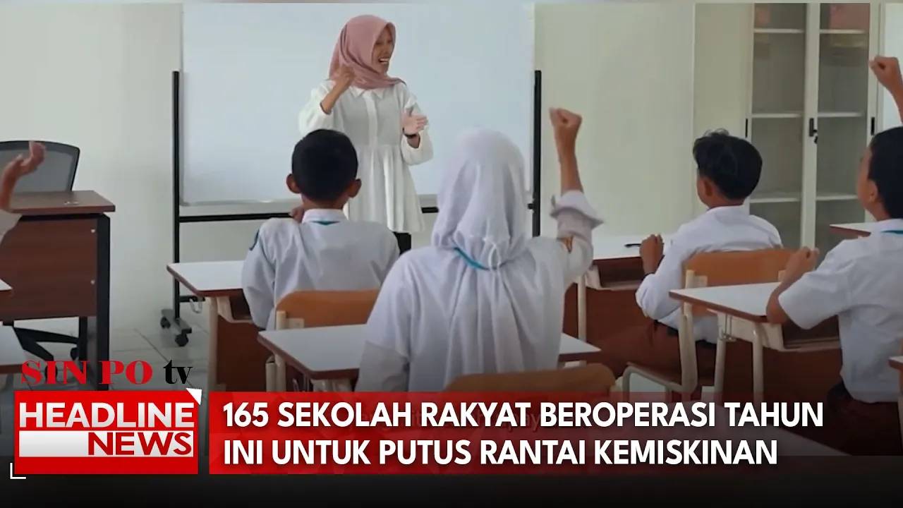 165 Sekolah Rakyat Beroperasi Tahun Ini Untuk Putus Rantai Kemiskinan
