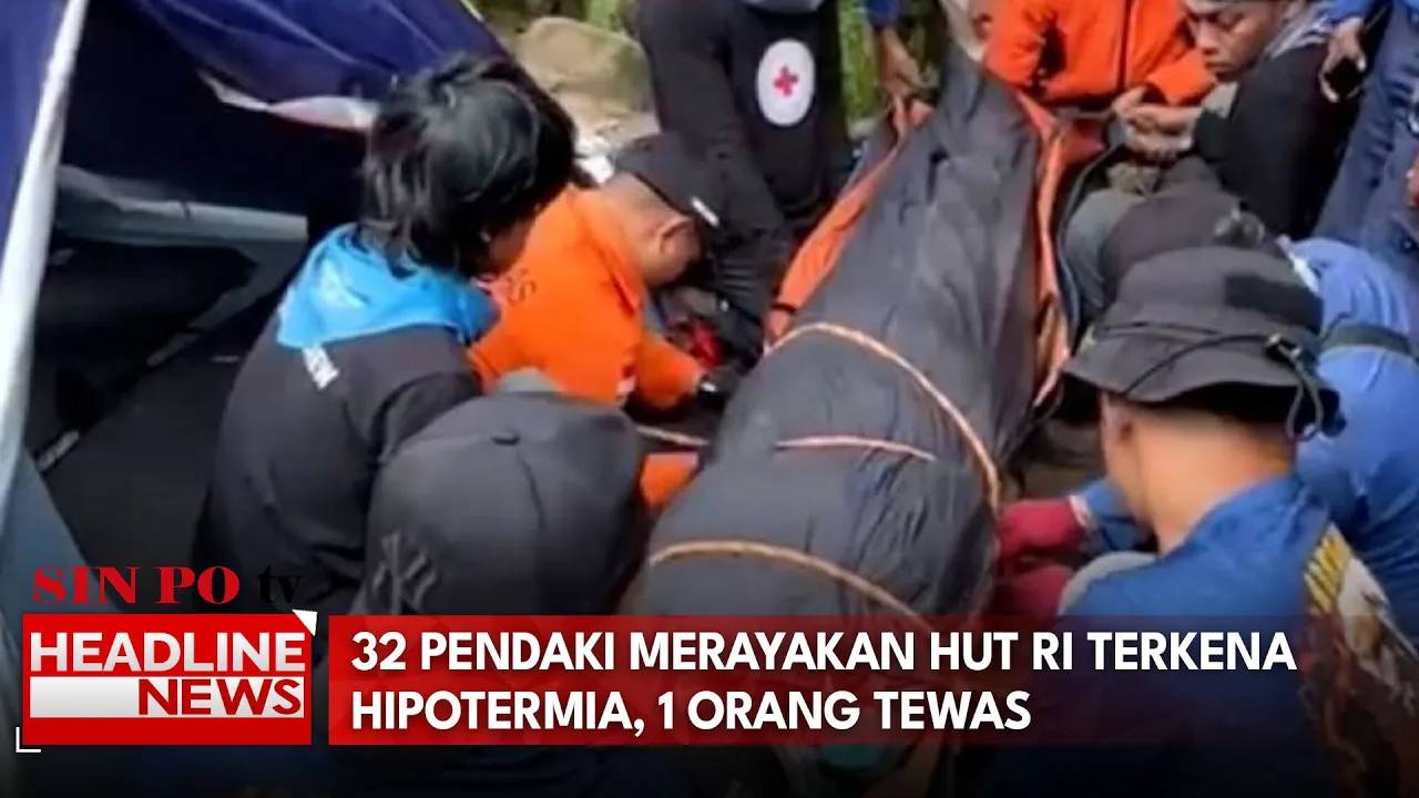32 Pendaki Merayakan HUT RI Terkena Hipotermia, 1 Orang Tewas