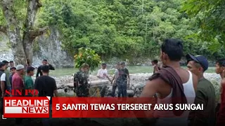 5  Santri Tewas Terseret Arus Sungai
