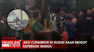Aksi Curanmor di Rusun Daan Mogot Kepergok Warga