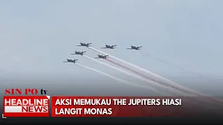Aksi Memukau The Jupiters Hiasi Langit Monas