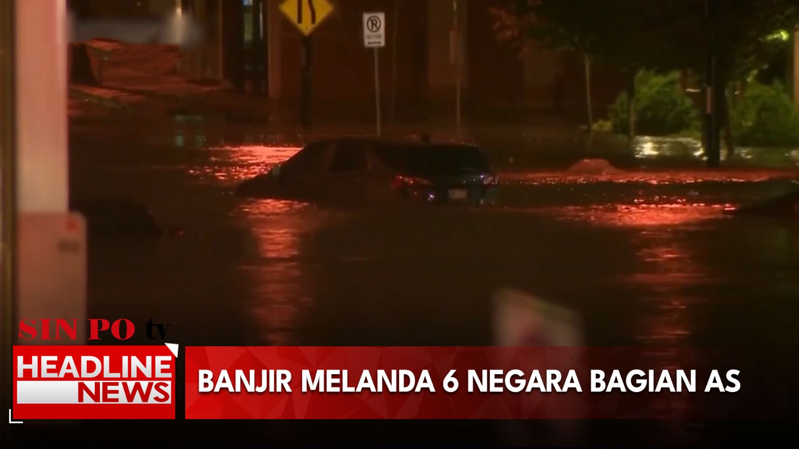Banjir Melanda 6 Negara Bagian AS