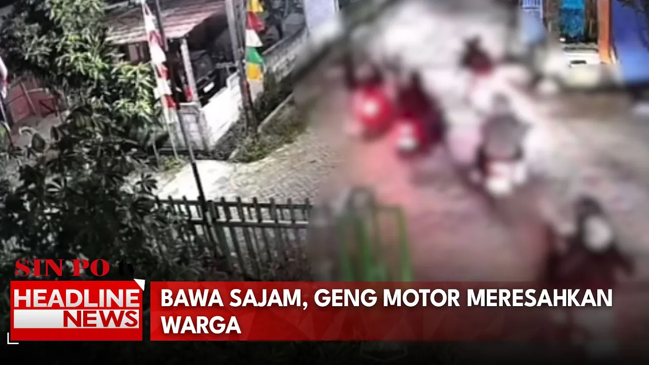 Bawa Sajam, Geng Motor Meresahkan Warga