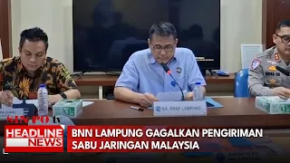 BNN Lampung Gagalkan Pengiriman Sabu Jaringan Malaysia