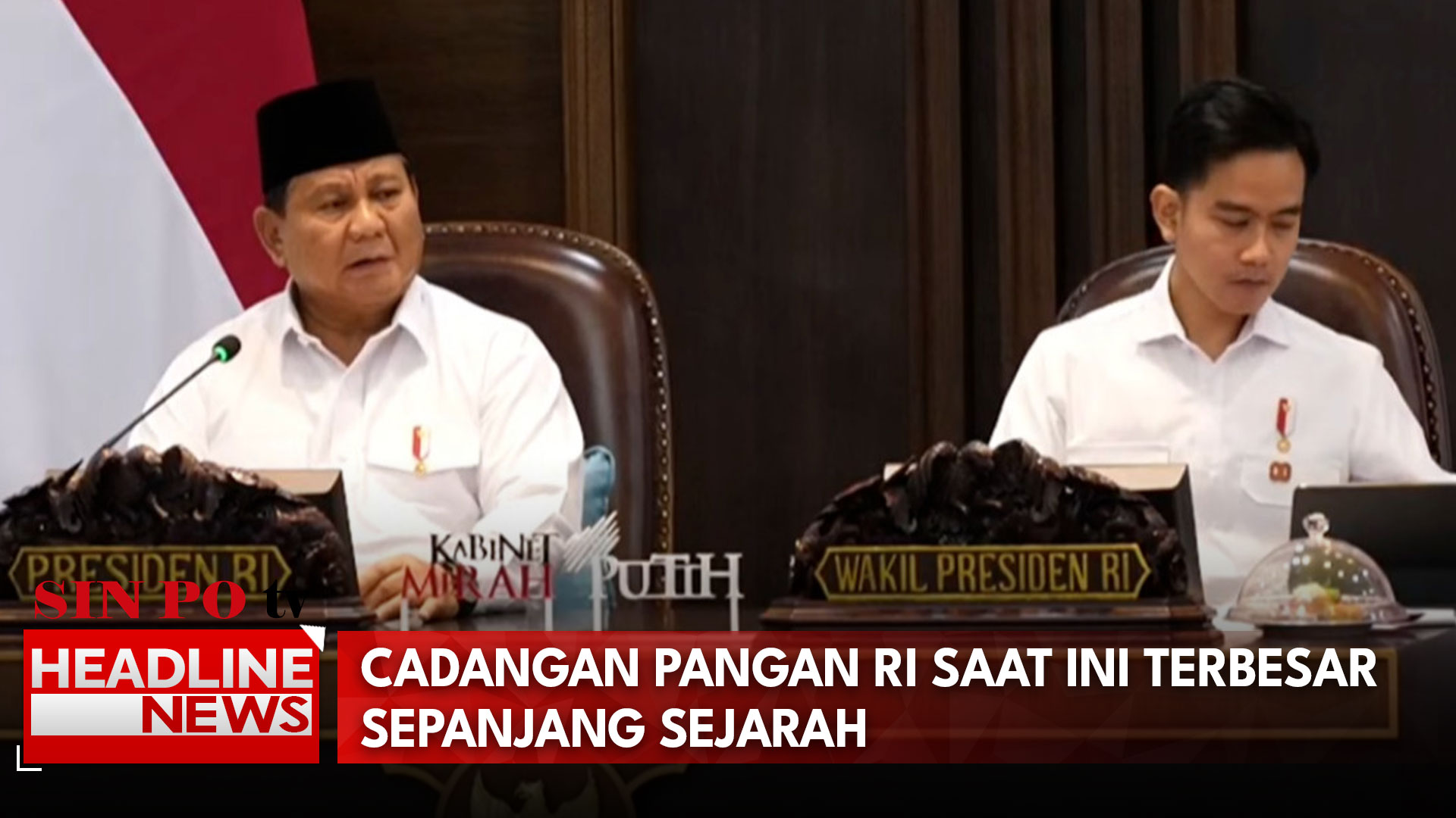 Cadangan Pangan RI Saat Ini Terbesar Sepanjang Sejarah