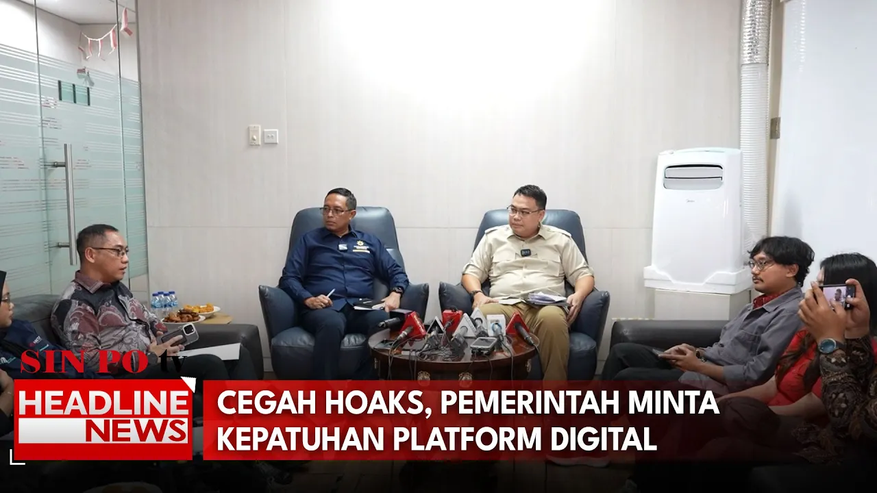Cegah Hoaks, Pemerintah Minta Kepatuhan Platform Digital