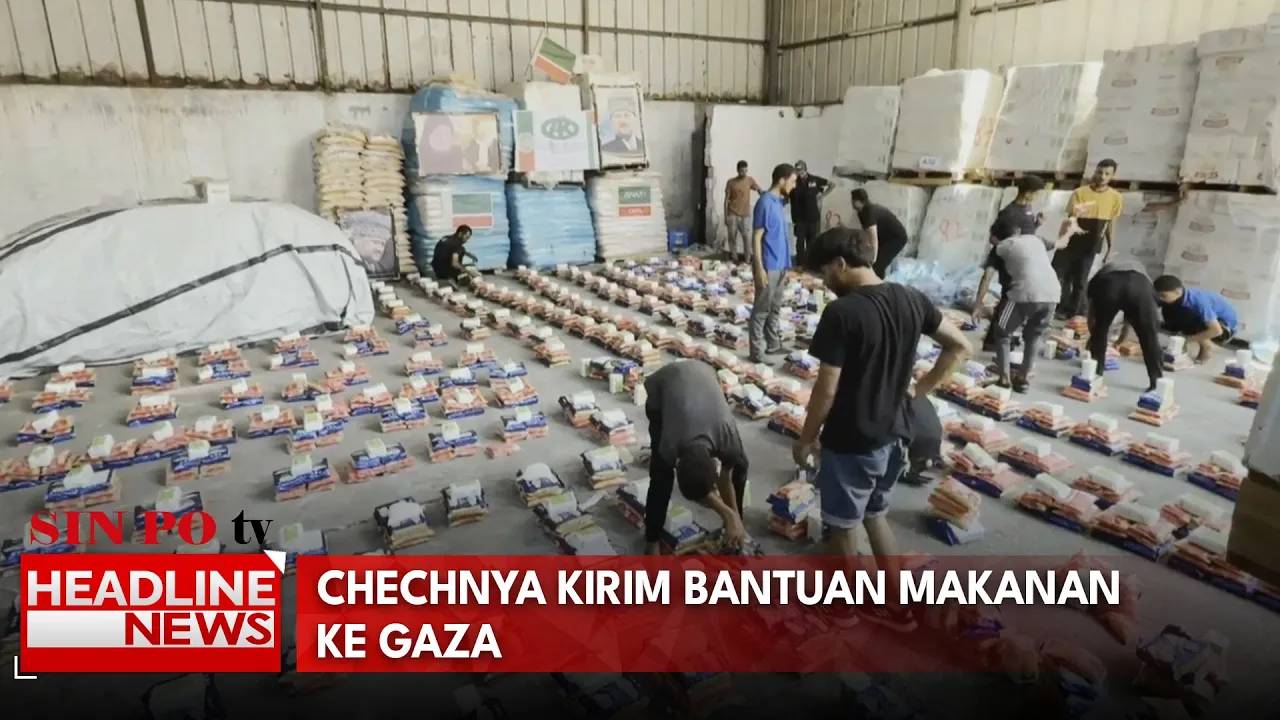 Chechnya Kirimkan Bantuan Makanan Untuk Gaza