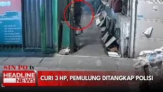 Curi 3 HP, Pemulung Ditangkap Polisi