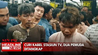 Curi Kabel Stasiun TV, Dua Pemuda Ditangkap