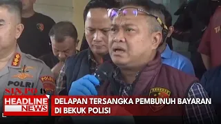 Delapan Tersangka Pembunuh Bayaran Di Bekuk Polisi