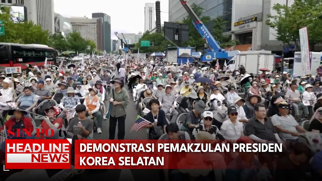 Demonstrasi Pemakzulan Presiden Korea Selatan